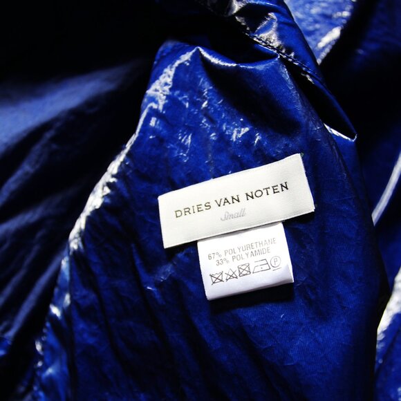 BNWT SS19 DRIES VAN NOTEN LONG HOODED PARKA COAT S - Picture 12 of 14